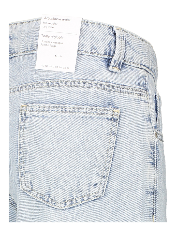 Blauwe loose jeans Nkfrose wide Name It