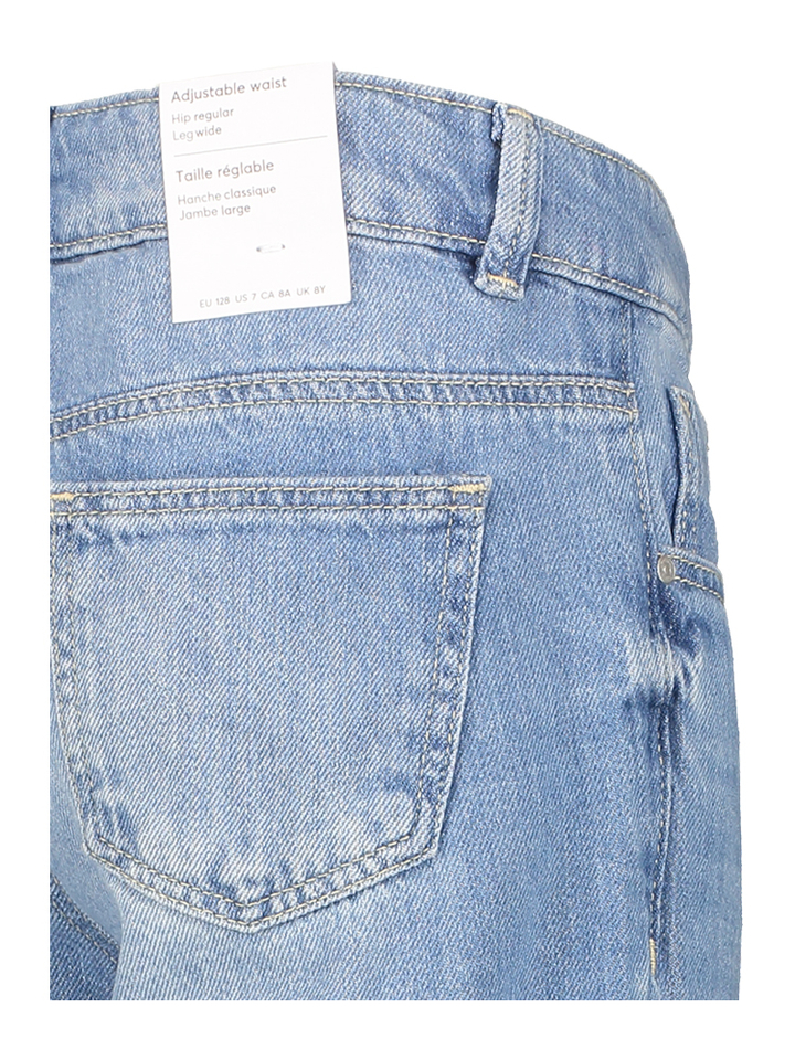 Blauwe loose jeans Nkfrose wide Name It