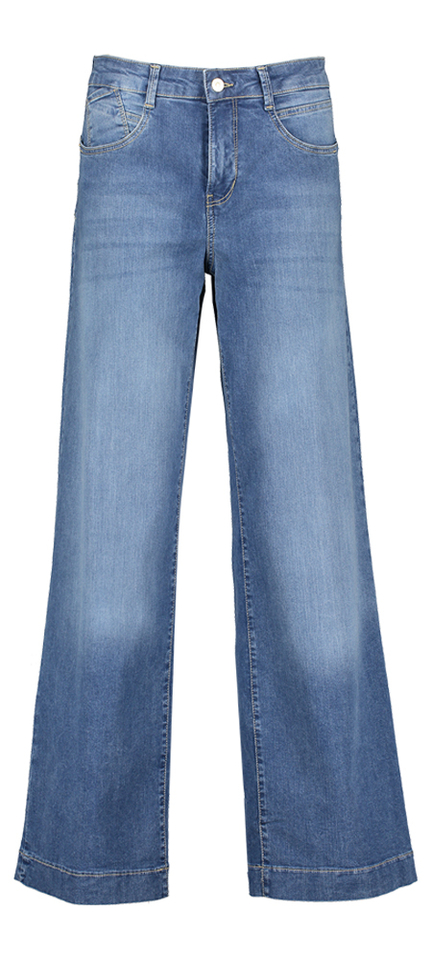 Blauwe loose fit jeans Mac