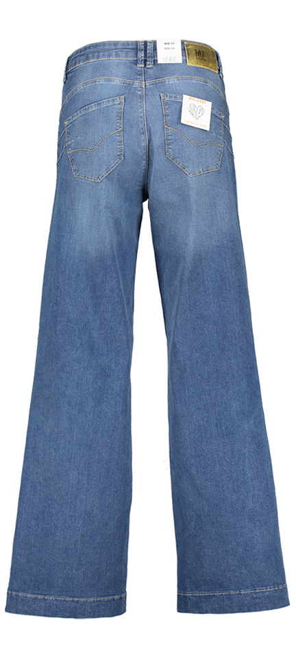 Blauwe loose fit jeans Mac