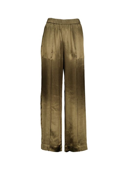 Groene soepelvallende broek Lirini Soaked In Luxery