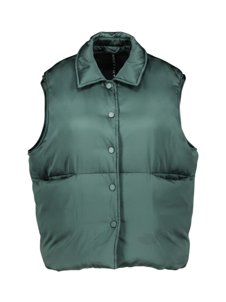 Groene bodywarmer Liviana Conti