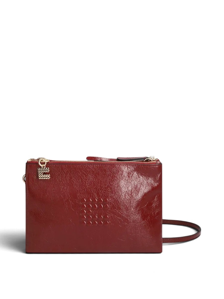 Burgundy Clyde crossbody Clio Goldbrenner