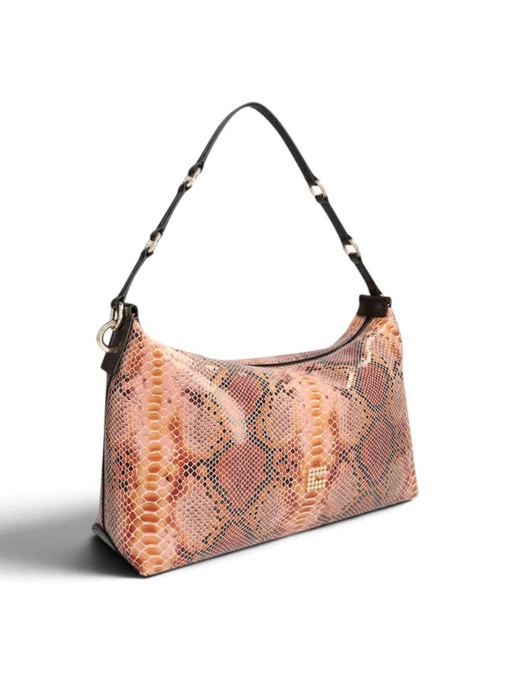 Pink Multi Charly Rainbow Python handtas Clio Goldbrenner