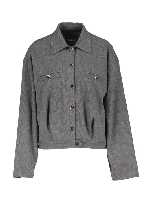 Grijze geklede vest Pinko