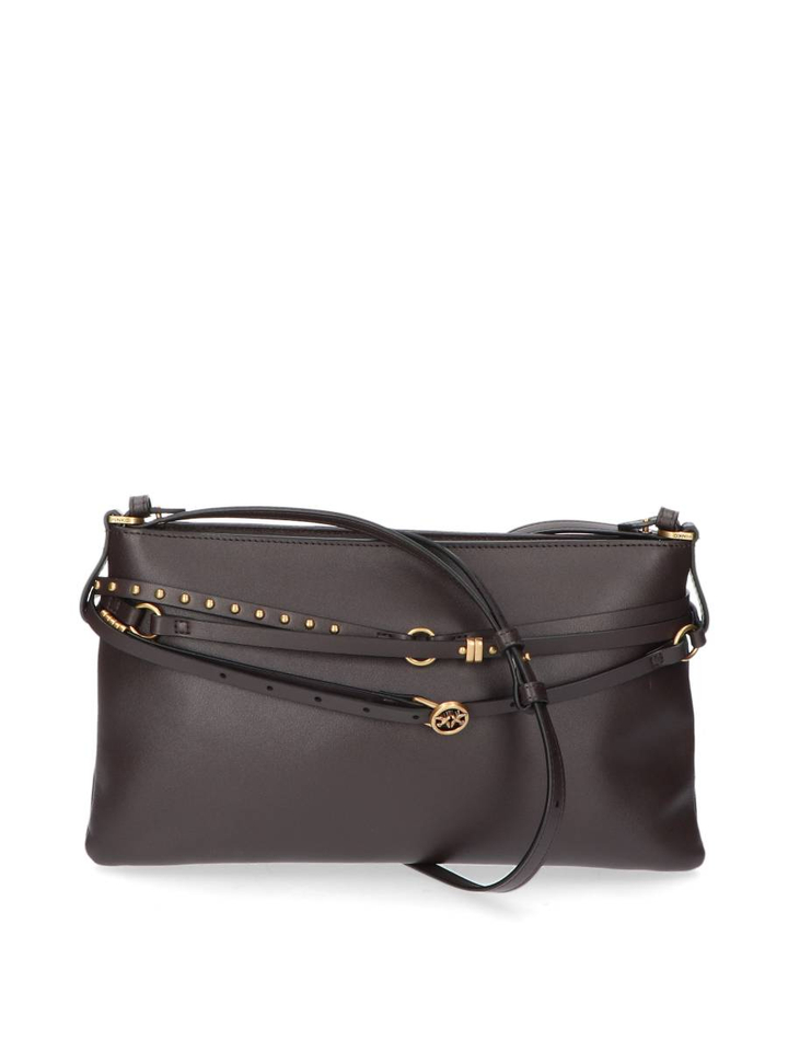 Donkerbruine handtas Belt bag classic vitel Pinko