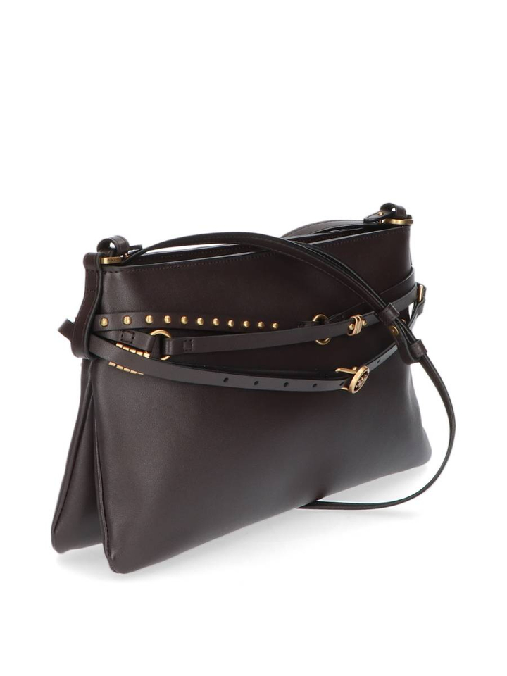 Donkerbruine handtas Belt bag classic vitel Pinko