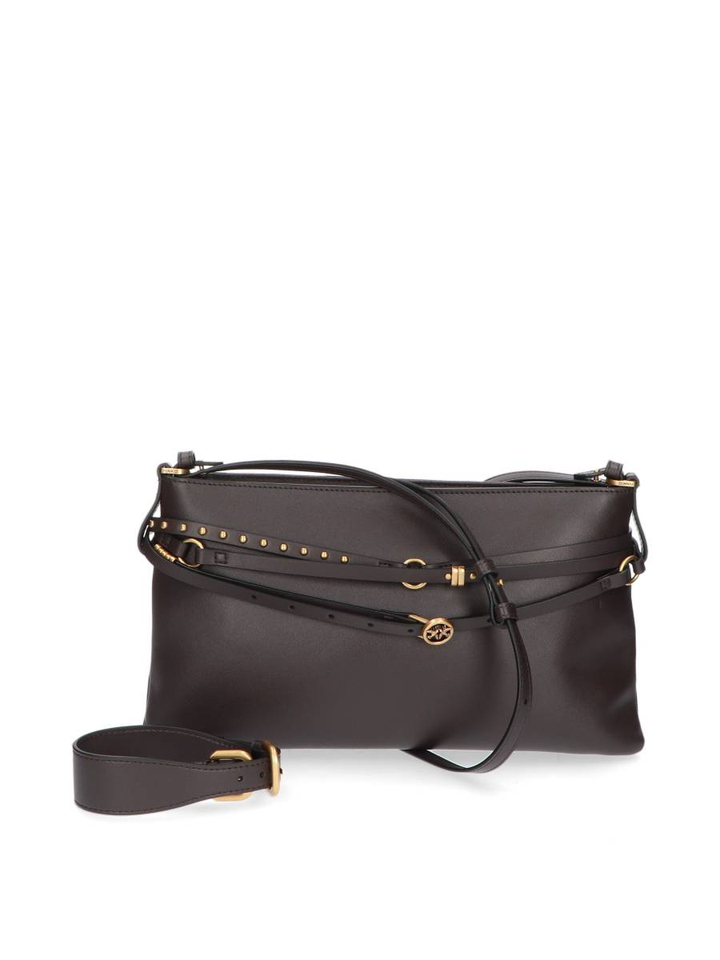 Donkerbruine handtas Belt bag classic vitel Pinko