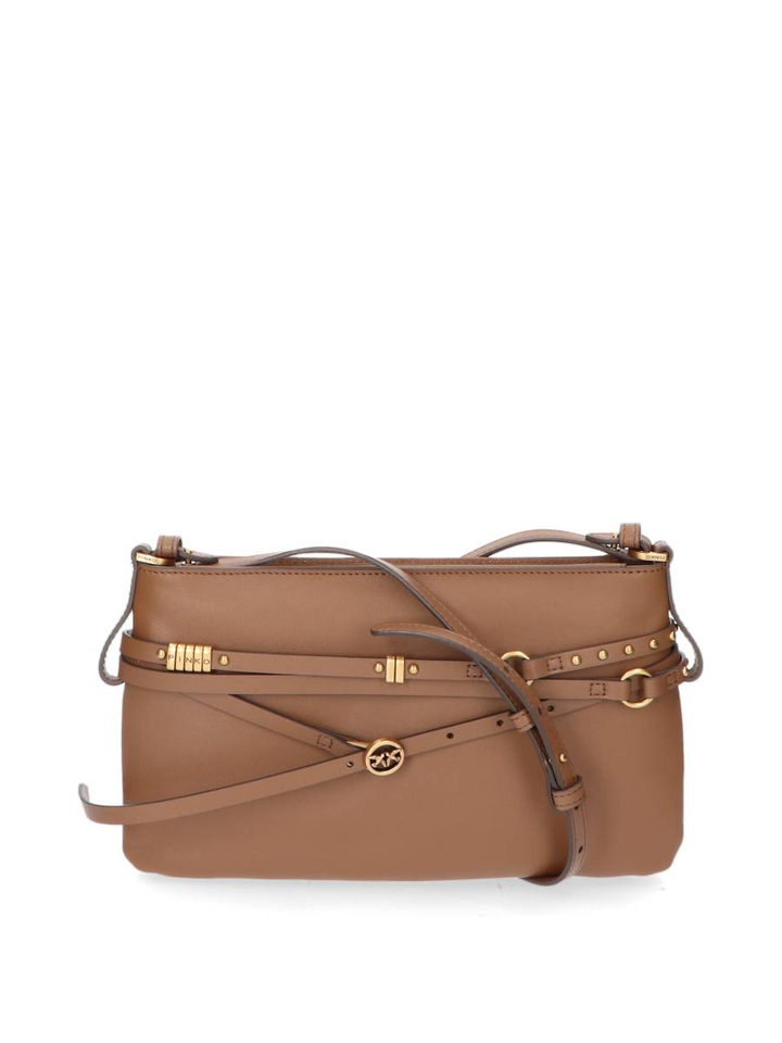 Bruine belt bag mini vitel Pinko
