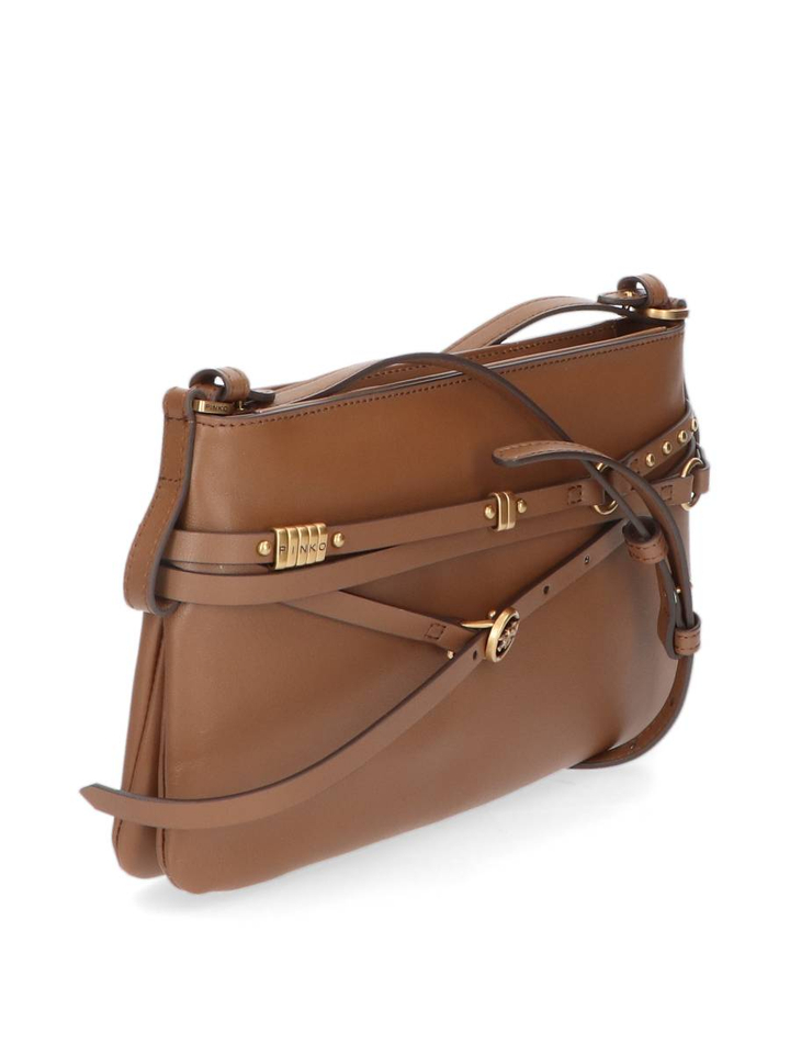 Bruine belt bag mini vitel Pinko