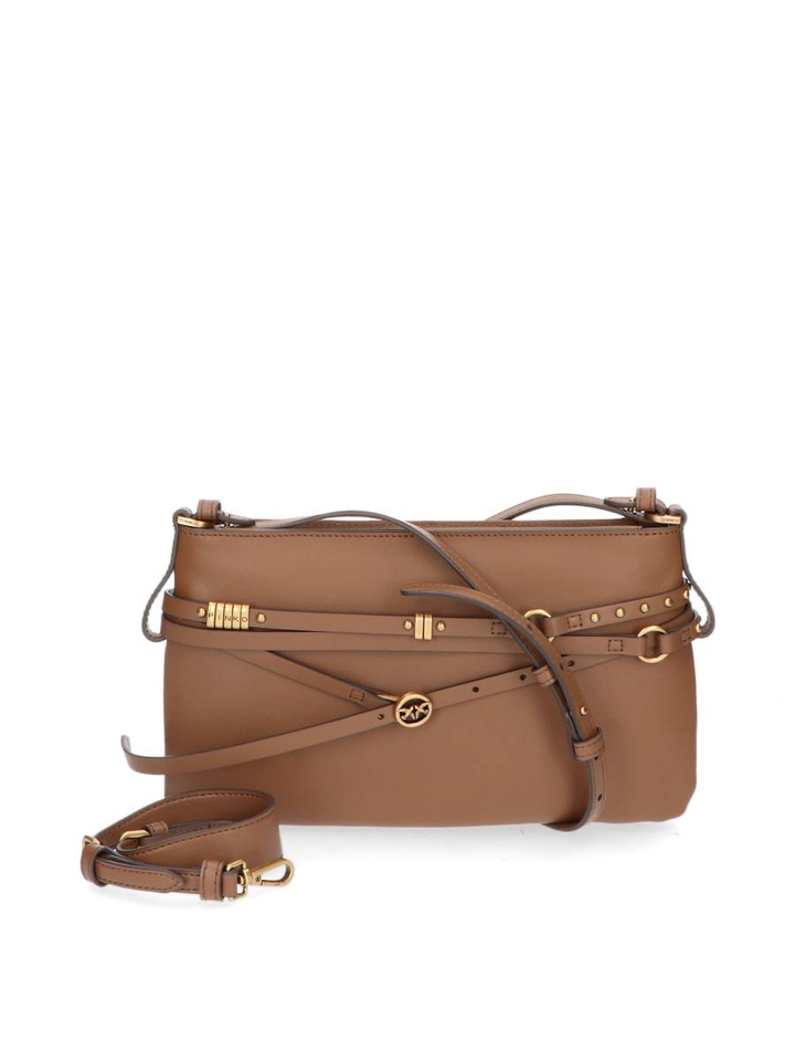 Bruine belt bag mini vitel Pinko
