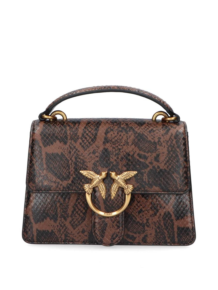 Roccia maronne handtas Love one top handle mini Pinko