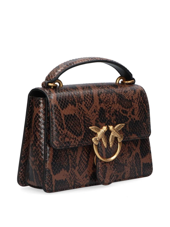 Roccia maronne handtas Love one top handle mini Pinko