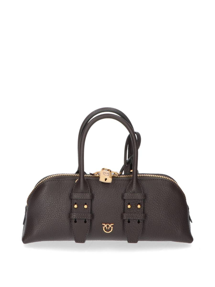 Marrone handtas Bowling bag horizontal Pinko