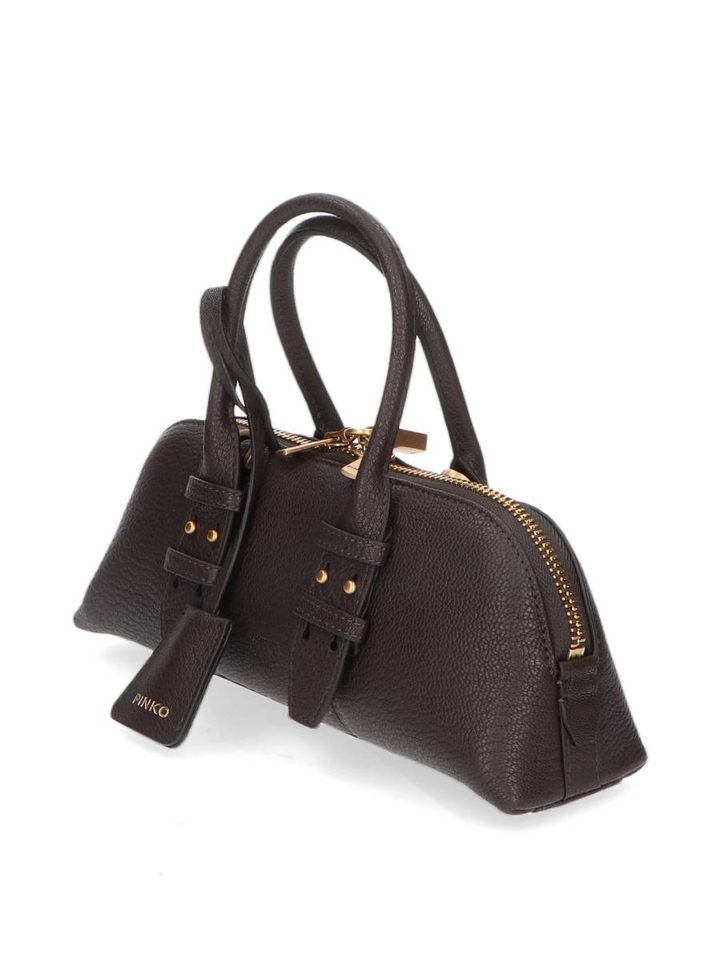 Marrone handtas Bowling bag horizontal Pinko