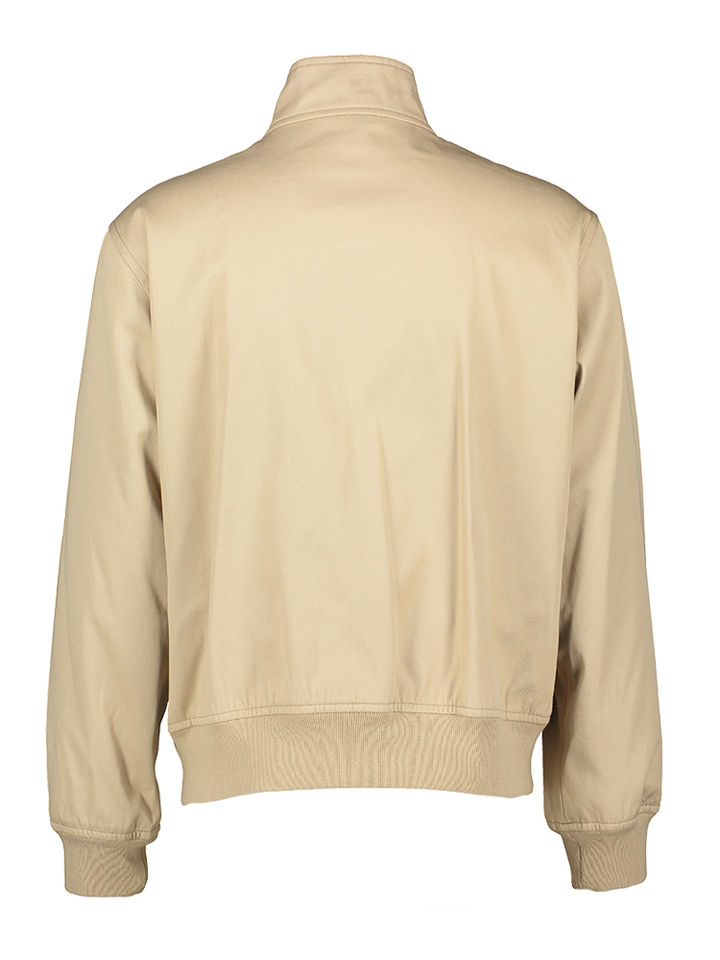 Beige korte jas met logo A.P.C