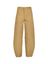 Beige barrel broek met hoge taille Semicouture