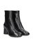 Zwarte laarzen met hak Curvy Bootie AGL 