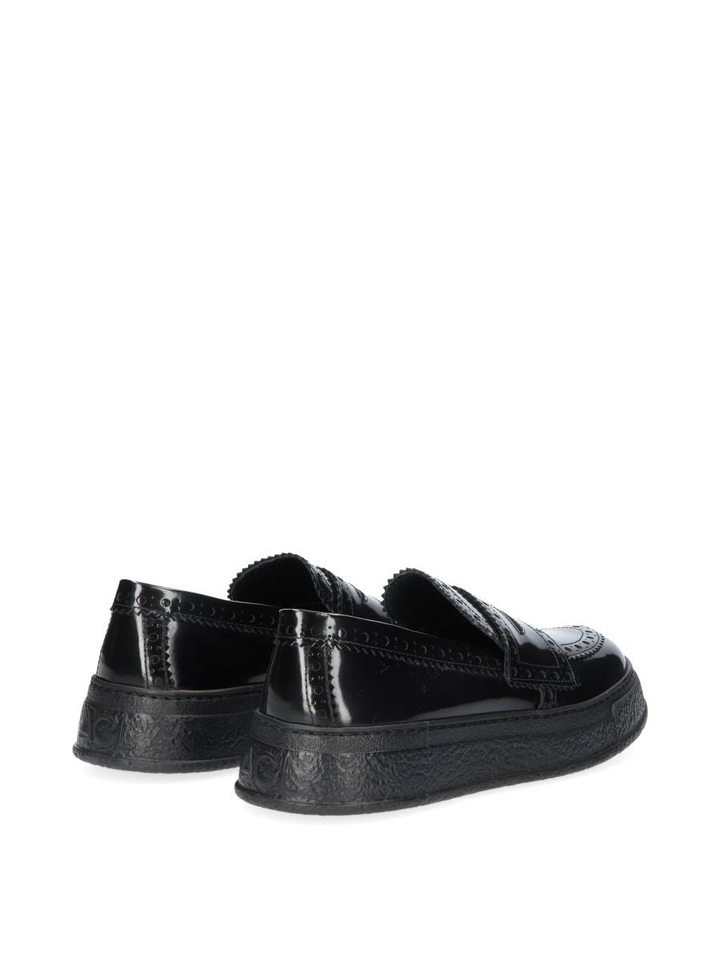 Zwarte loafer in lakleder AGL