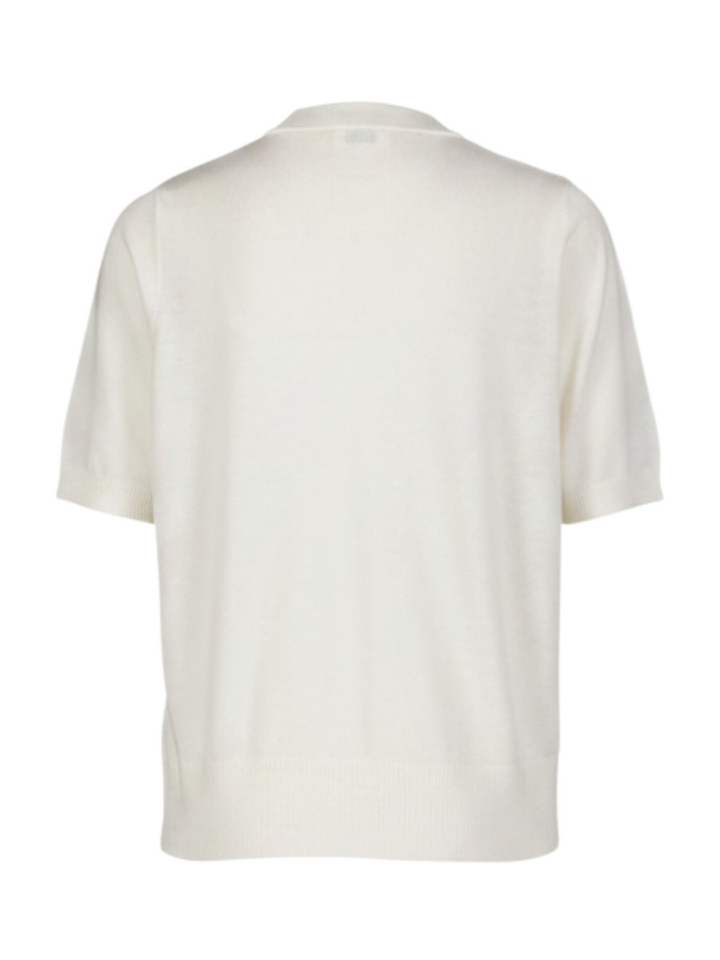 Witte pull met korte mouwen Liu Jo