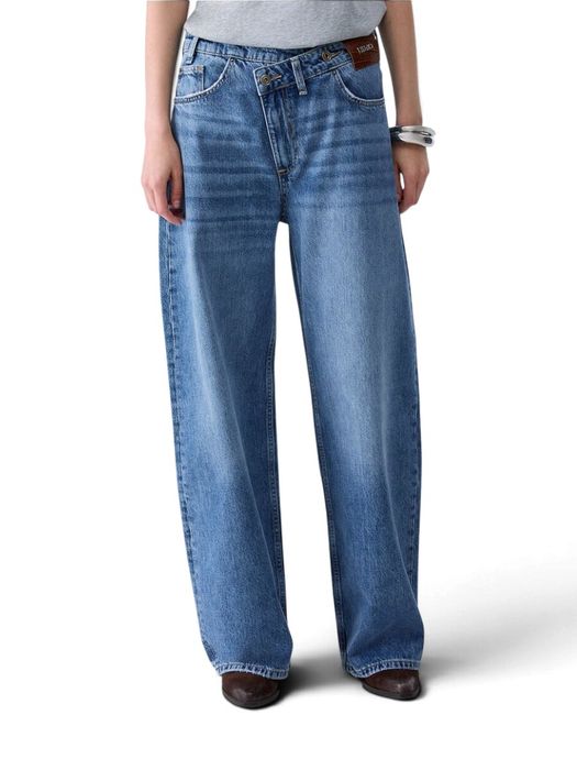 Blauwe wide leg jeans Liu Jo