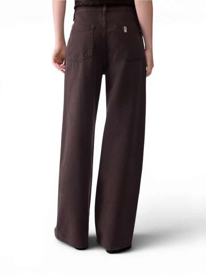 Bruine wide leg jeans Liu Jo