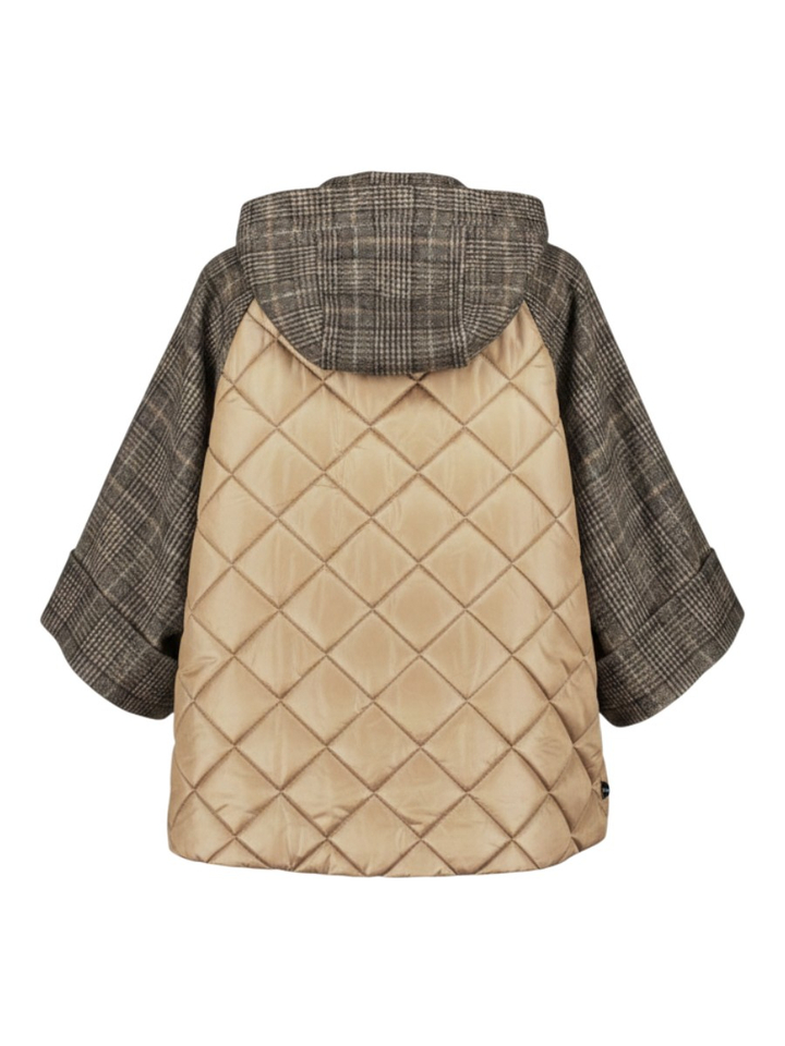 Bruine cape met capuchon Liu Jo