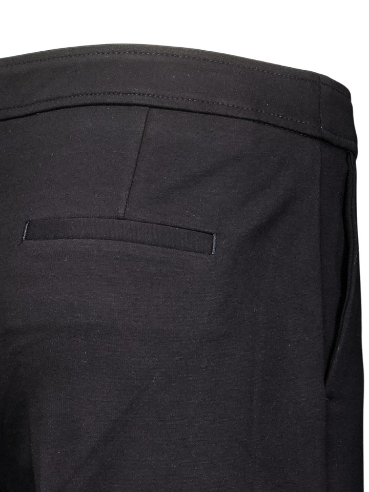 Zwarte rechte broek met sierknoop Liu Jo