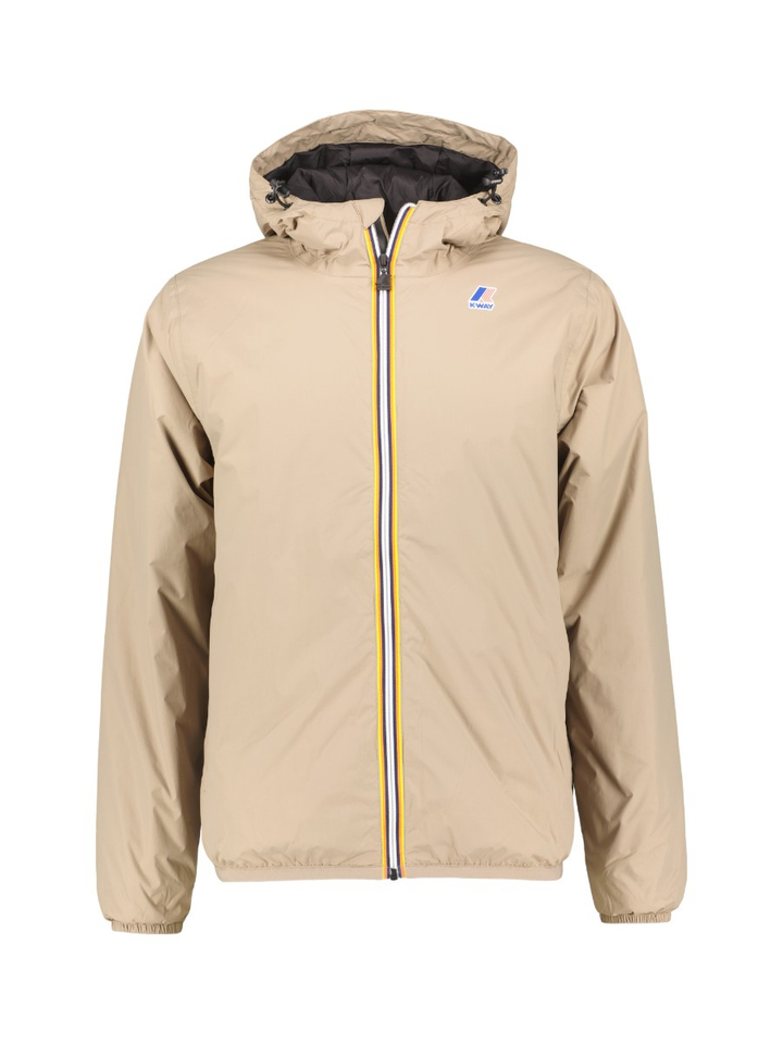 Taupe kleurge regenjas Claude Warm K-way