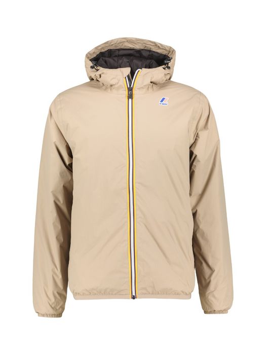 Taupe kleurge regenjas Claude Warm K-way