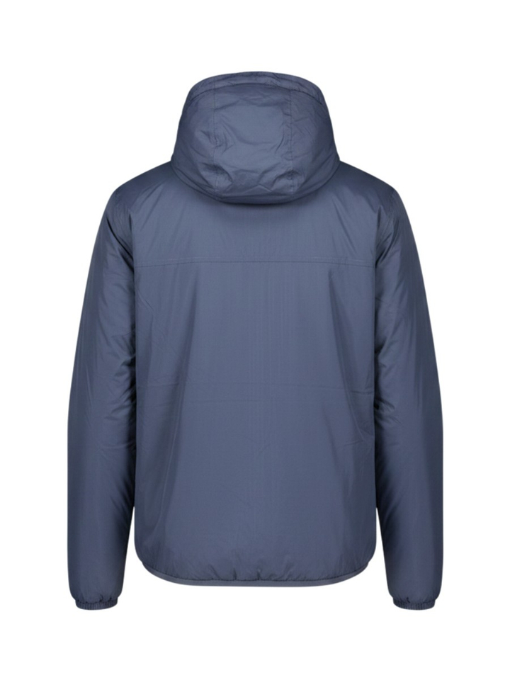 Donkerblauwe jas met teddy binnenkant Claude Orsett K-way 