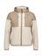 Beige jas in teddy Saùmmson Orsetto K-way 