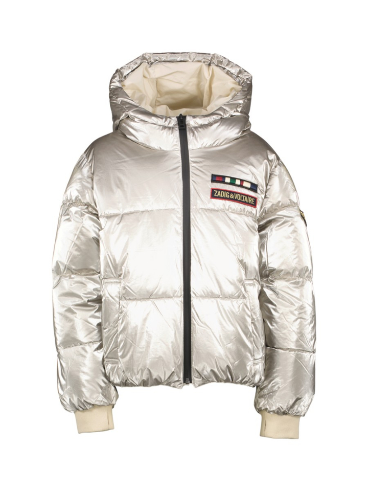 Goudgele pufferjas met capuchon Zadig&Voltaire