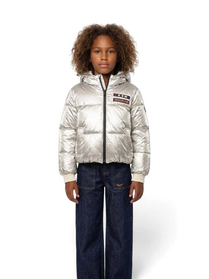 Goudgele pufferjas met capuchon Zadig&Voltaire