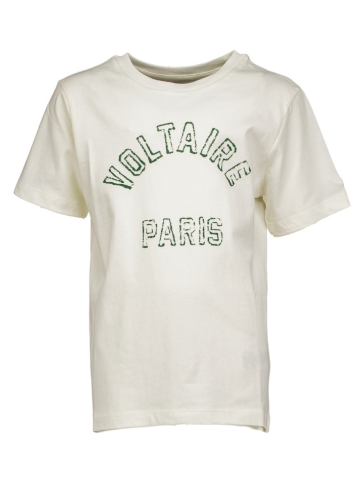 Witte T-shirt met opdruk Zadig&Voltaire