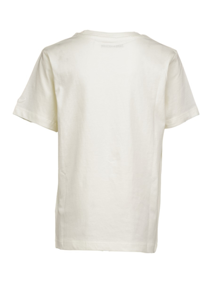 Witte T-shirt met opdruk Zadig&Voltaire