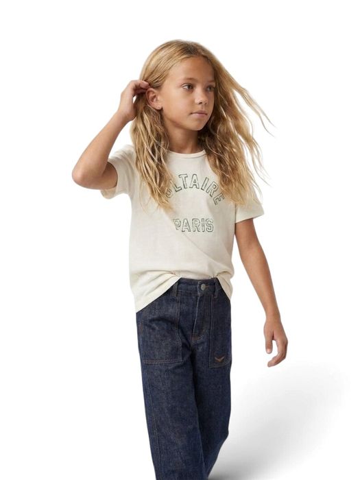Witte T-shirt met opdruk Zadig&Voltaire