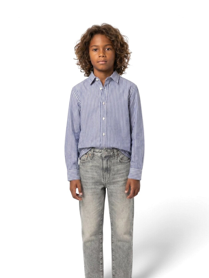 Grijze straight fit jeans Pey Bellerose Boys