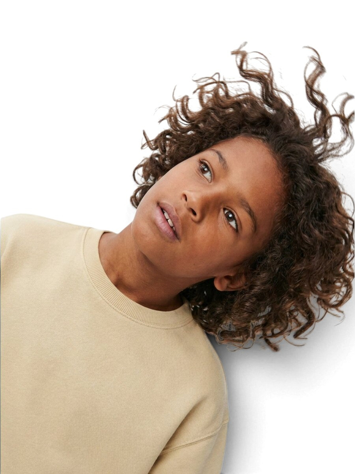 Beige sweater met opdruk Bellerose 