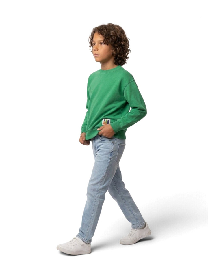 Groene sweater met ronde hals Chami Bellerose 