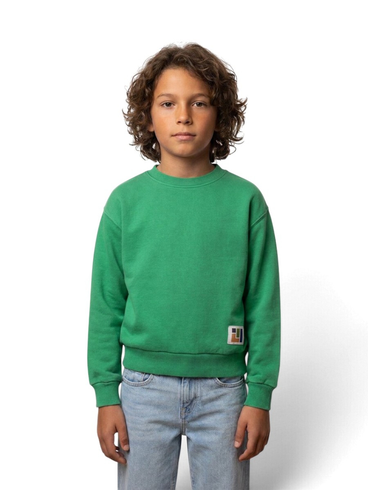 Groene sweater met ronde hals Chami Bellerose 