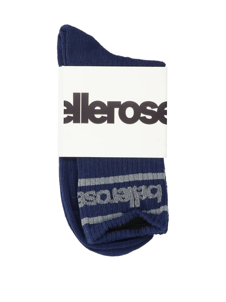 Blauwe kousen met grijze details  Worker Bellerose 