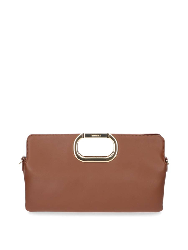 Darkness brown handtas Twinset 