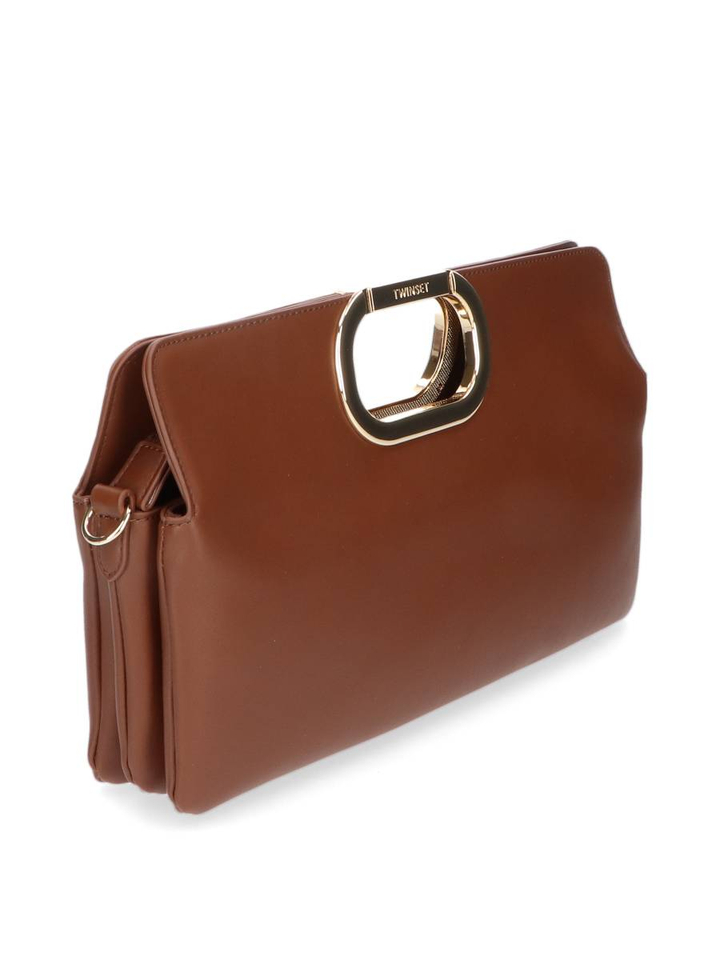 Darkness brown handtas Twinset 