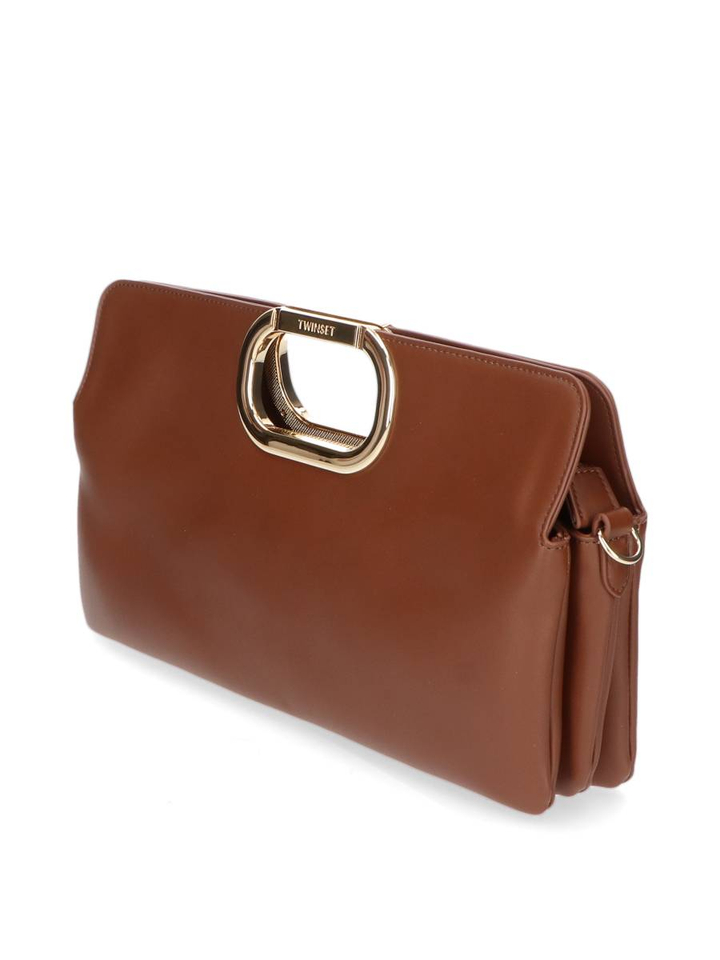 Darkness brown handtas Twinset 