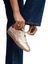 Bronskleurige sneakers met roze en bordeaux detail Track Boax Studio 