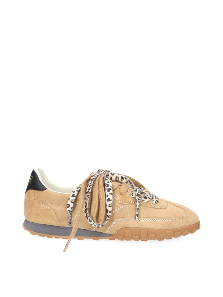 Camelkleurige lage sneaker Strike Boax Studio 
