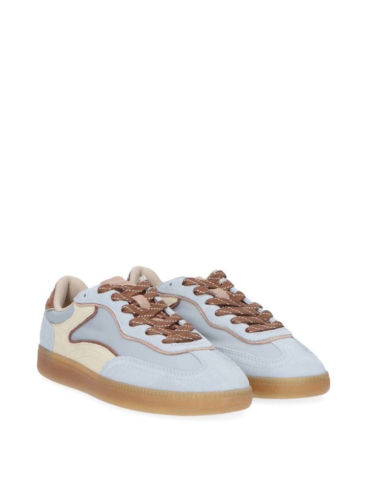 Lichtblauw/beige lage sneakers Park Hoff 