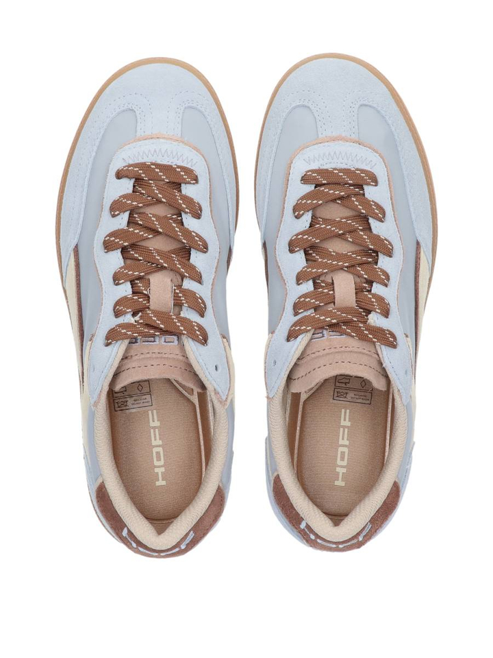 Lichtblauw/beige lage sneakers Park Hoff 