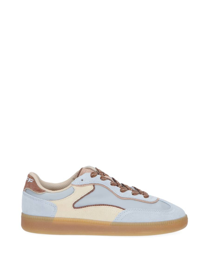 Lichtblauw/beige lage sneakers Park Hoff 